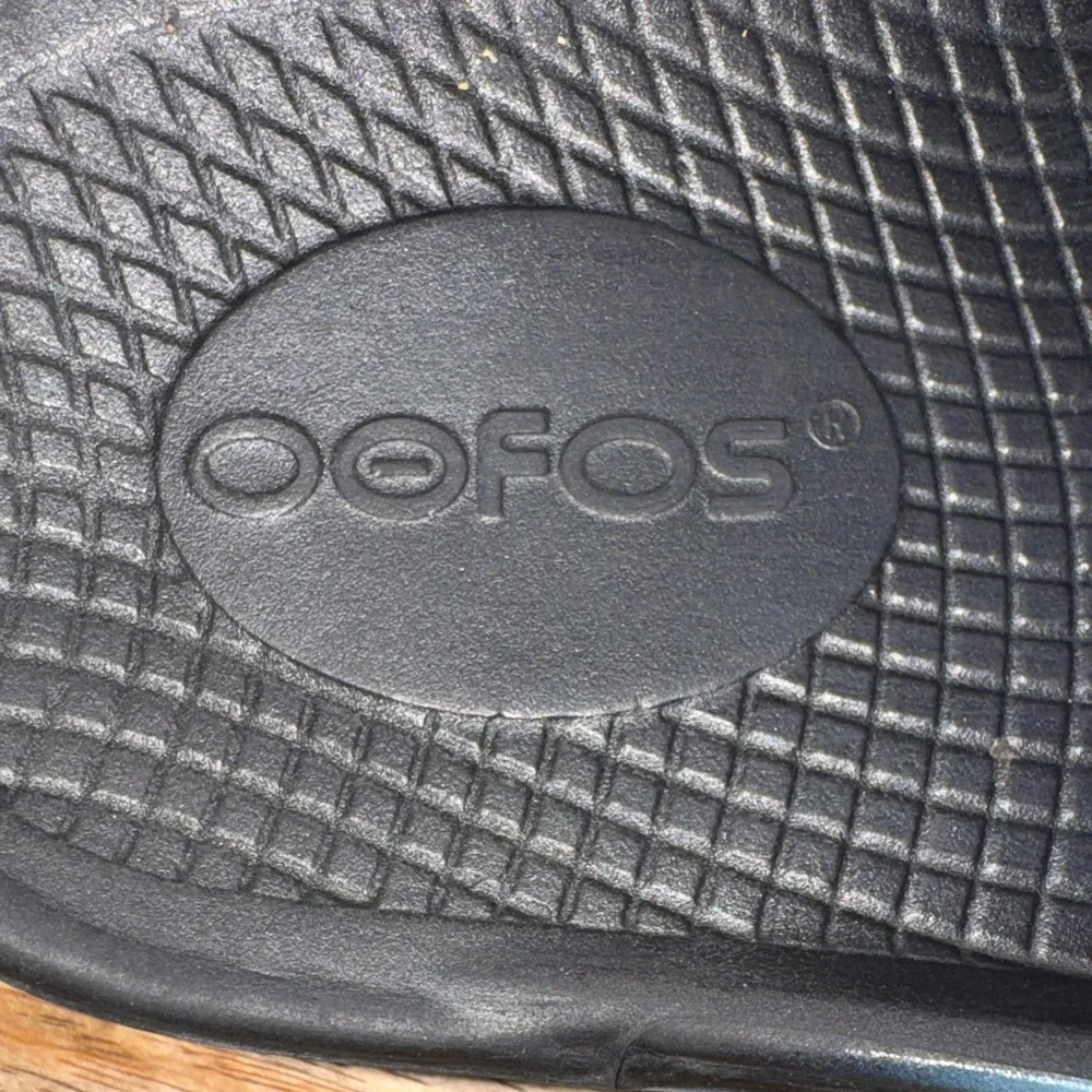 Oofos Oolsla Luxe Recovery  women’s size 9 Flip Flop Sandals Atlantis Blue - Picture 4 of 7